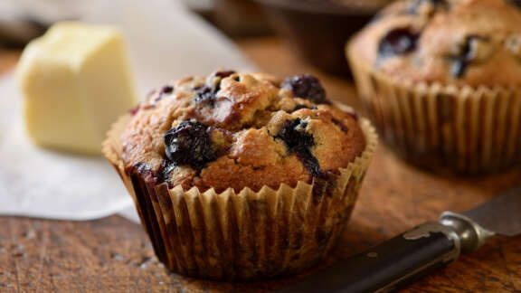 Blueberry muffins