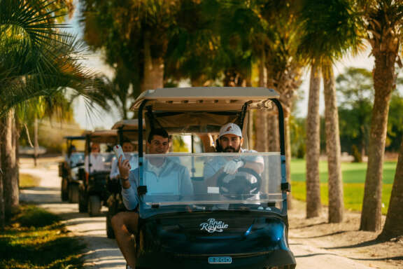 Hero golf cart